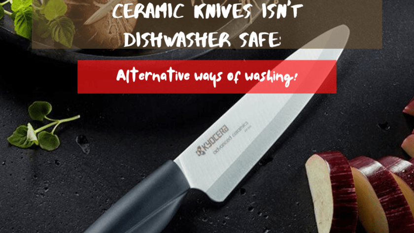 Are Ceramic Knives Dishwasher Safe