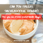 Can You Freeze Snickerdoodle Dough