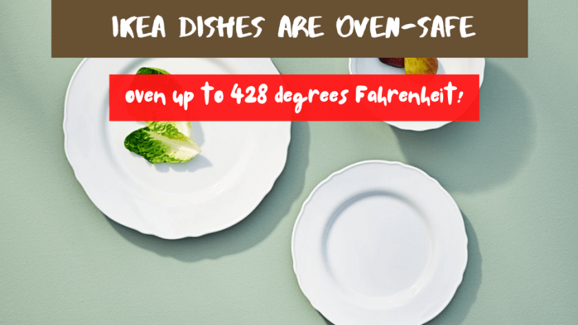 Are Ikea Dishes Oven-Safe