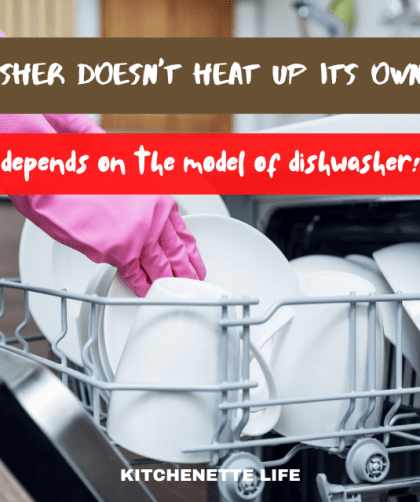 Does A Dishwasher Heat Up Its Own Water